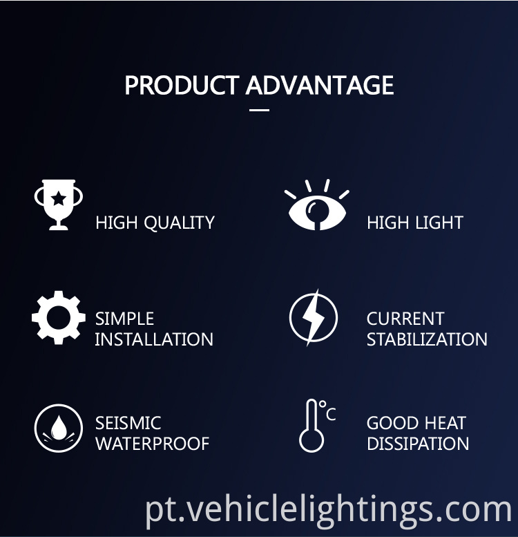 LEDS LED LED Faixa de freio à prova d'água Motocicleta LED LUZ